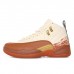 Air Jordan 12 AJ12 High Basketball Shoes-Khkai/Brown-6837806