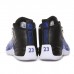 Air Jordan 12 AJ12 High Basketball Shoes-Blue/Black-7885002