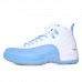 Air Jordan 12 AJ12 High Basketball Shoes-Blue/White-9896468