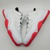 Air Jordan 11 AJ11 Running Shoes-White/Red-7872159