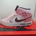 Air Jordan 1 AJ1 Women Running Shoes-Pink/White-8175544