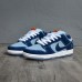 SB Dunk Low Running Shoes-Dark Blue/White-1572854