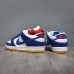 SB Dunk Low Running Shoes-Dark Blue/White-8820192