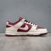 SB Dunk Low Running Shoes-Wine Red/White-1719168