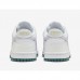 SB Dunk Low Running Shoes-White/Green-1406069