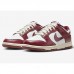 SB Dunk Low PRM“Team Red”Running Shoes-White/Wine Red-1892247