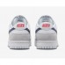 SB Dunk Low Running Shoes-White/Gray-9483772