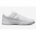 SB Dunk Low“Pure Platinum”Running Shoes-All White-6808666