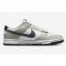 SB Dunk Low Running Shoes-Gray/White-7599650