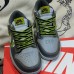 SB HUF x SB Dunk Low“Wait What!?”Running Shoes-Gray/Green-9526912