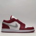 Air Jordan 1 AJ1 Running Shoes-Red/White-7957962