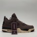 Air Jordan 4 AJ4 Running Shoes-Brown/Black-7396810