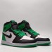 Air Jordan 1 AJ1 High Running Shoes-Green/White-5347771