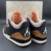 Air Jordan 3 AJ3 Running Shoes-Navy Blue/Khkai-8892486