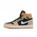 Air Jordan 1 AJ1 High Running Shoes-Khkai/Black-6272622