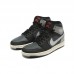 Air Jordan 1 AJ1 High Running Shoes-Gray/Black-7352598