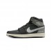 Air Jordan 1 AJ1 High Running Shoes-Gray/Black-7352598