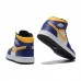 Air Jordan 1 AJ1 High Running Shoes-Purple/White-4338451