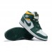 Air Jordan 1 AJ1 High Running Shoes-Green/White-2818331