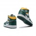 Air Jordan 1 AJ1 High Running Shoes-Green/White-2818331