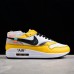 Air Max 1 / SP Running Shoes-White/Yellow-363129