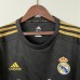 Retro 11/12 Real Madrid Away Black Jersey Kit Long Sleeve-9914554