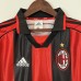 Retro 98/99 AC Milan Home Red Black Jersey Kit short sleeve-5124968