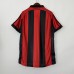 Retro 98/99 AC Milan Home Red Black Jersey Kit short sleeve-5124968