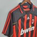 Retro 06/07 AC Milan Home Black Red Jersey Kit short sleeve (Shirt + Short)-687659