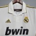 Retro 11/12 Real Madrid Home White Jersey Kit Long sleeve (Long sleeve + Short)-6271504