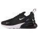 Air Max 270 Running Shoes-Black/White-9036254