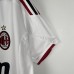 Retro 09/10 AC Milan Away White Jersey Kit short sleeve-1695859