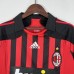 Retro 07/08 AC Milan Home Red Black Jersey version short sleeve-5048823