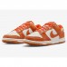 SB Dunk Low WMNS“Cracked Orange”Running Shoes-Orange/White-5244200