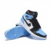 Air Jordan 1 AJ1 High Running Shoes-Blue/White-2669669