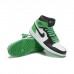 Air Jordan 1 AJ1 High Running Shoes-Green/White-8466859