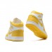 Air Jordan 1 AJ1 High Running Shoes-Yellow/White-7425504