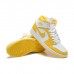 Air Jordan 1 AJ1 High Running Shoes-Yellow/White-7425504