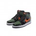 Air Jordan 1 AJ1 High Running Shoes-Green/Black-4576805