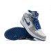 Air Jordan 1 AJ1 High Running Shoes-Gray/Blue-3906308