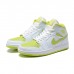 Air Jordan 1 AJ1 High Running Shoes-White/Green-8929061