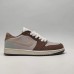 Air Jordan 1 AJ1 Running Shoes-Gray/Brown-3511323