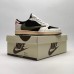 Air Jordan 1 AJ1 Running Shoes-White/Black-3624220