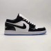 Air Jordan 1 AJ1 Running Shoes-White/Black-1164523