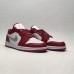 Air Jordan 1 AJ1 Running Shoes-White/Red-8706492