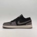 Air Jordan 1 AJ1 Running Shoes-Black/Brown-2629446