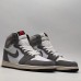 Air Jordan 1 AJ1 High Running Shoes-Gray/White-8185660