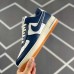 AIR FORCE 1‘07 AF1 Running Shoes-White/Navy Blue-2550542