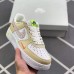 AIR FORCE 1‘07 AF1 Running Shoes-Yellow/White-4987376