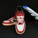 AIR FORCE 1 AF1 Running Shoes-White/Red-3905304